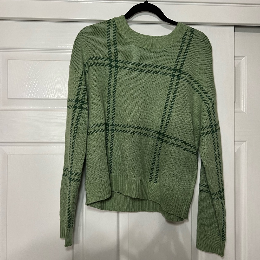 Green stripper sweater
